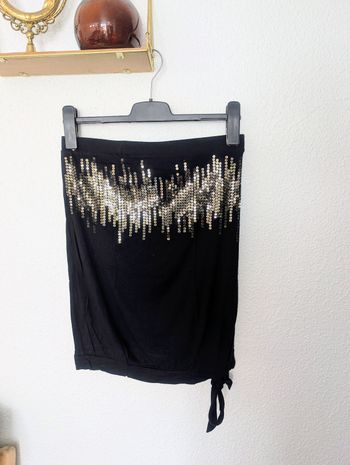 Top bustier à sequins 