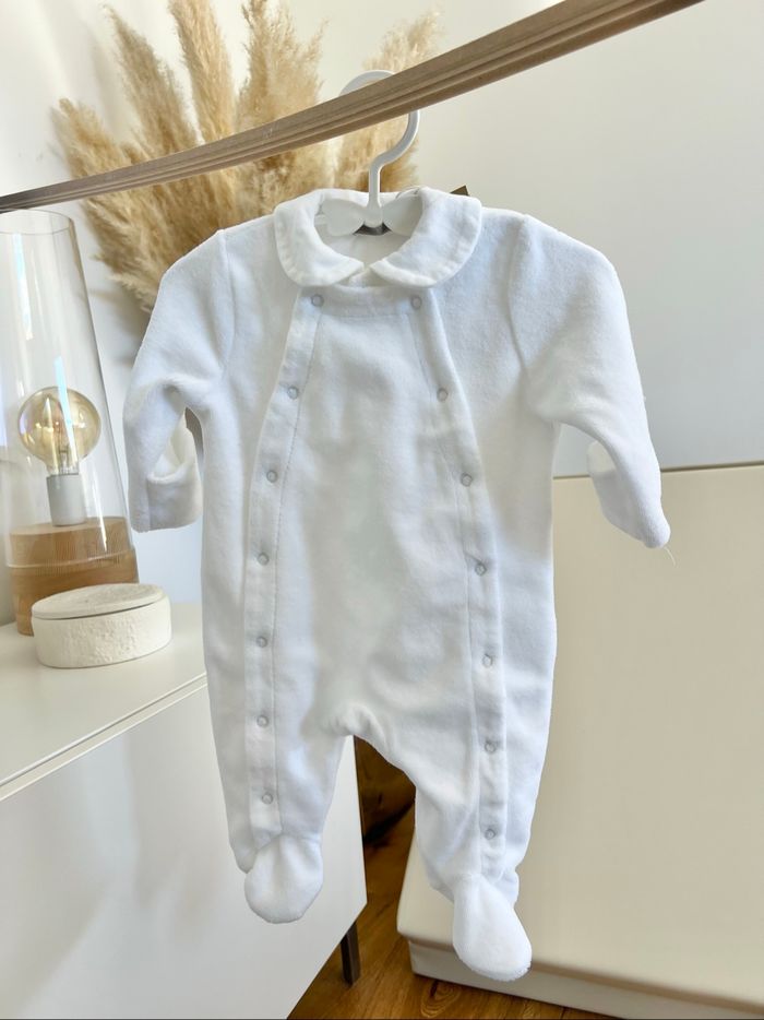 Pyjama dors bien avec pieds 1 mois/54cm - Bout’chou - photo numéro 2