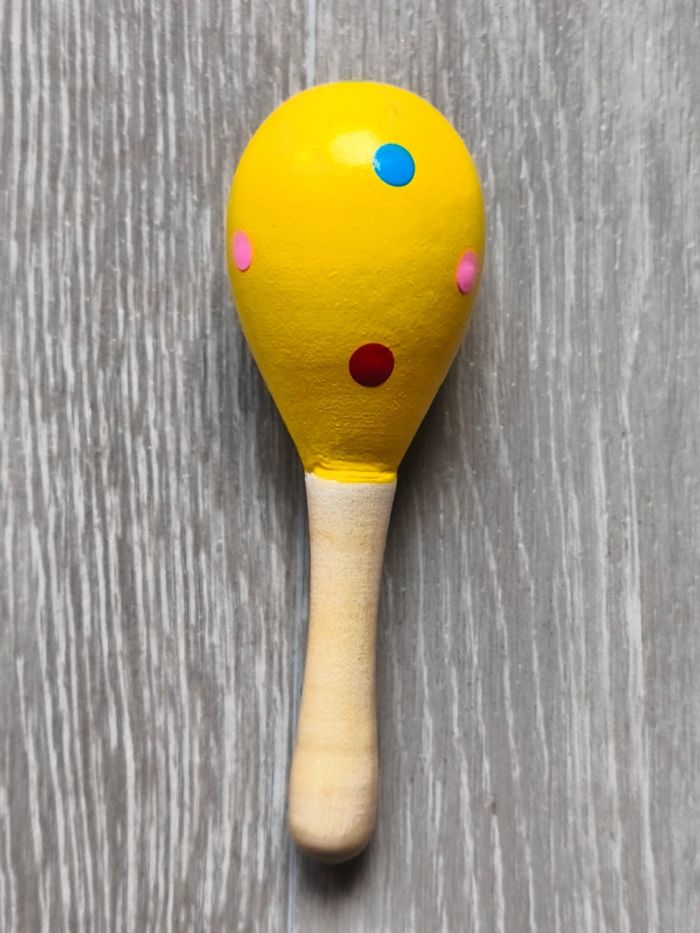 Maracas en bois - photo numéro 2