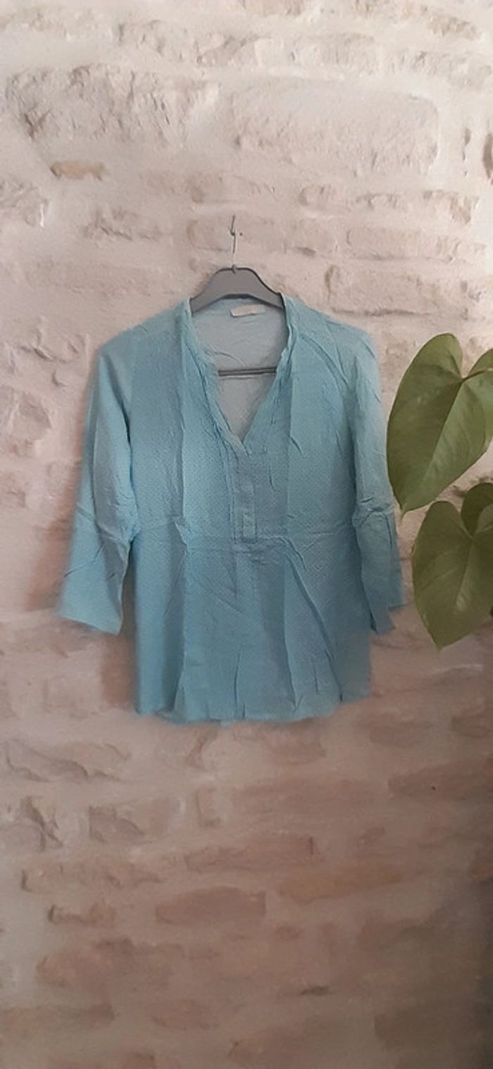 Tunique turquoise taille 1