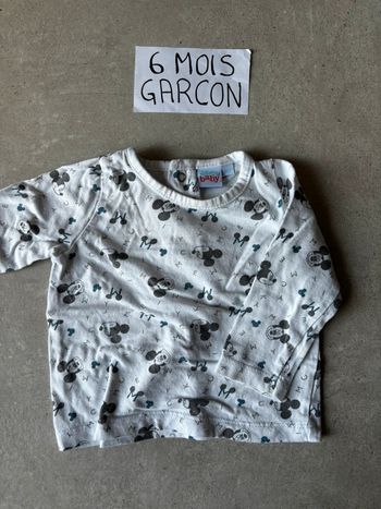 T-shirt manches longues Mickey