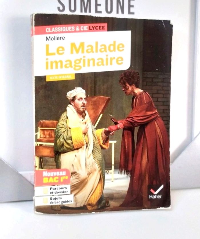 Lot 2 livres pour Le malade imaginaire de Molière, l'œuvre plus la méthodologie - photo numéro 7