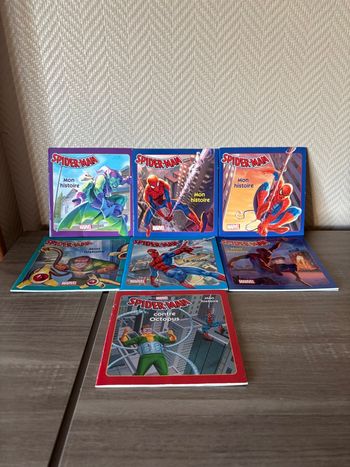 Lot de 6 minis livres Spiderman 