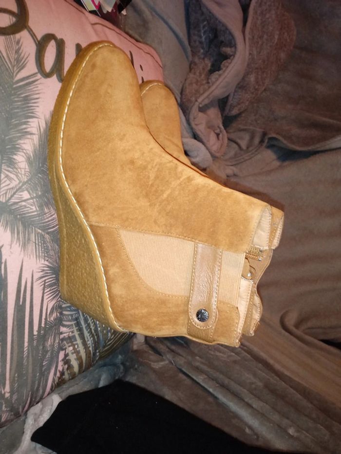 Bottines marron clair - photo numéro 2