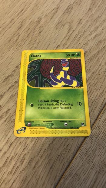 Carte Pokémon Ekans