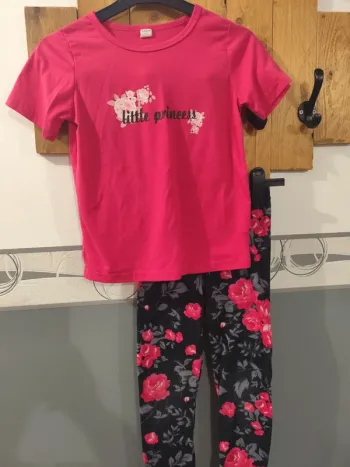 Ensemble fille t shirt legging