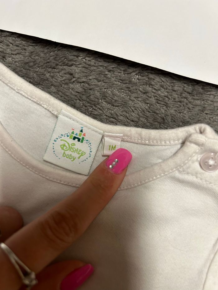T-shirt Minnie 1 mois - photo numéro 3