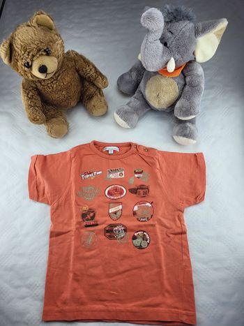 Tee-shirt u collection motif road trip 24mois 