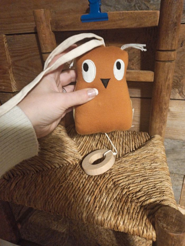 Chouette musicale boîte à musique kid's concept - photo numéro 4