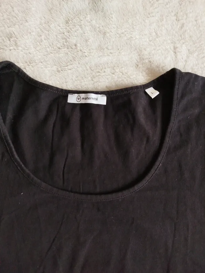 Robe courte maternité La Halle Maternité taille L - photo numéro 3