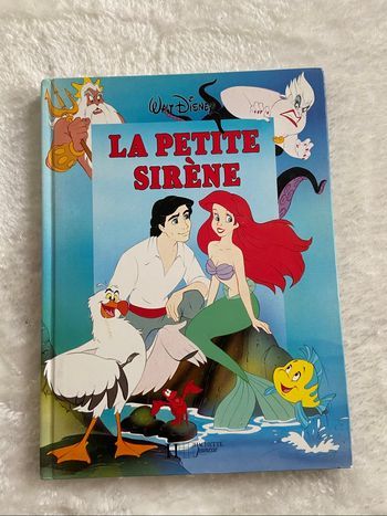 Livre Disney - La Petite Sirène - 1990