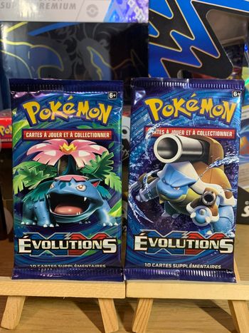 Lot de 2 boosters xy évolutions