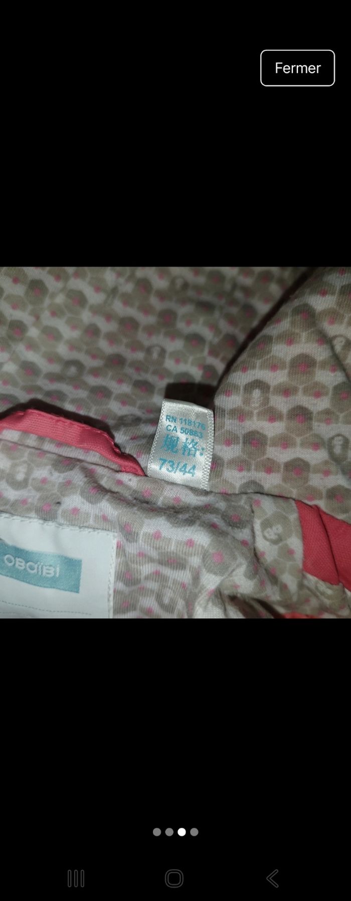 Veste coup vent imperméable - photo numéro 3