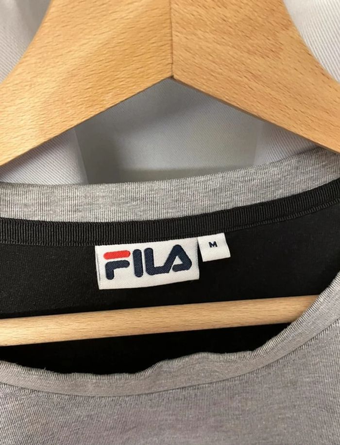 sweat fila gris mixte neuf - photo numéro 4