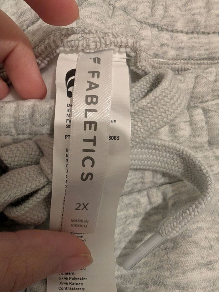 Pantalon de Jogging/Survêtement Fabletics Gris Chiné - Taille 2X/6Xl/52 (Grandes Tailles) Neuf ! - photo numéro 3