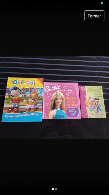 Lot de 3 livres pour enfants