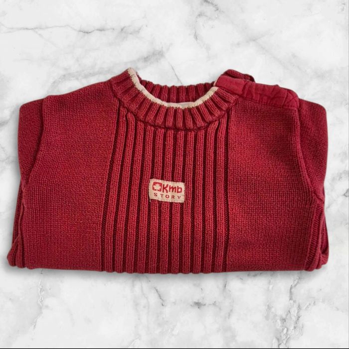 Pull 24 mois bordeaux - photo numéro 3