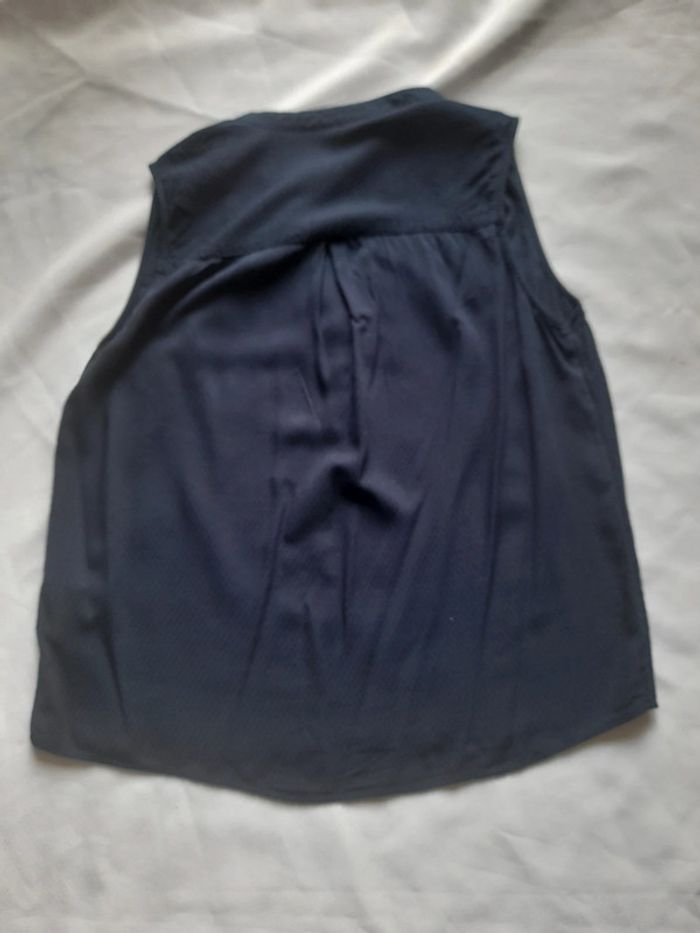 Tee shirt sans manches Marine Taille M - photo numéro 2