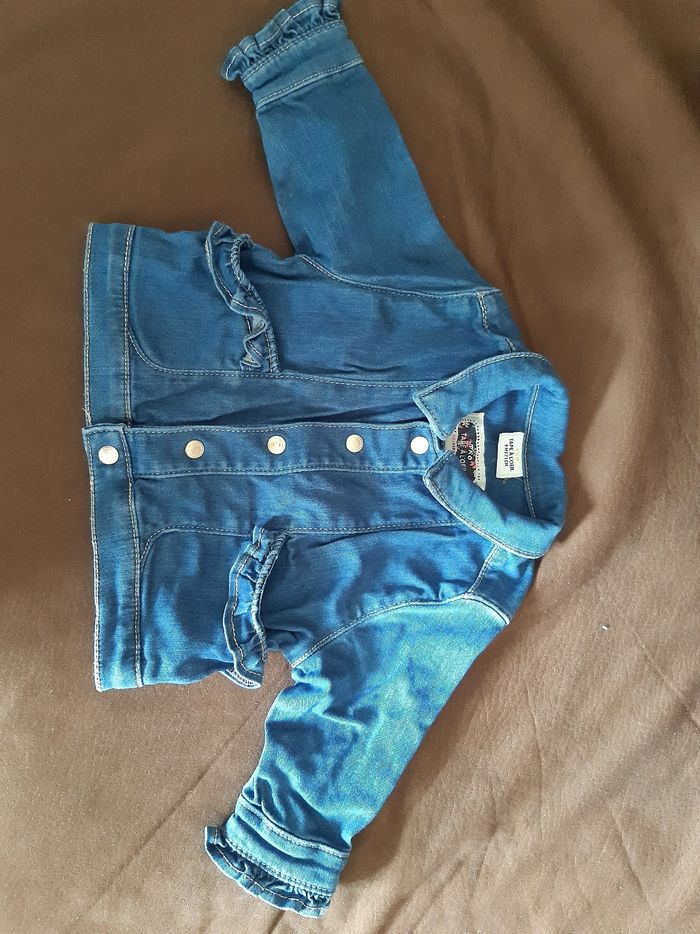 Veste en jean Tape à l'œil 9 mois Beebs