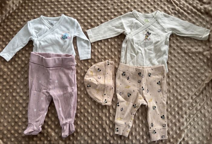 2 ensembles body legging stitch Mickey