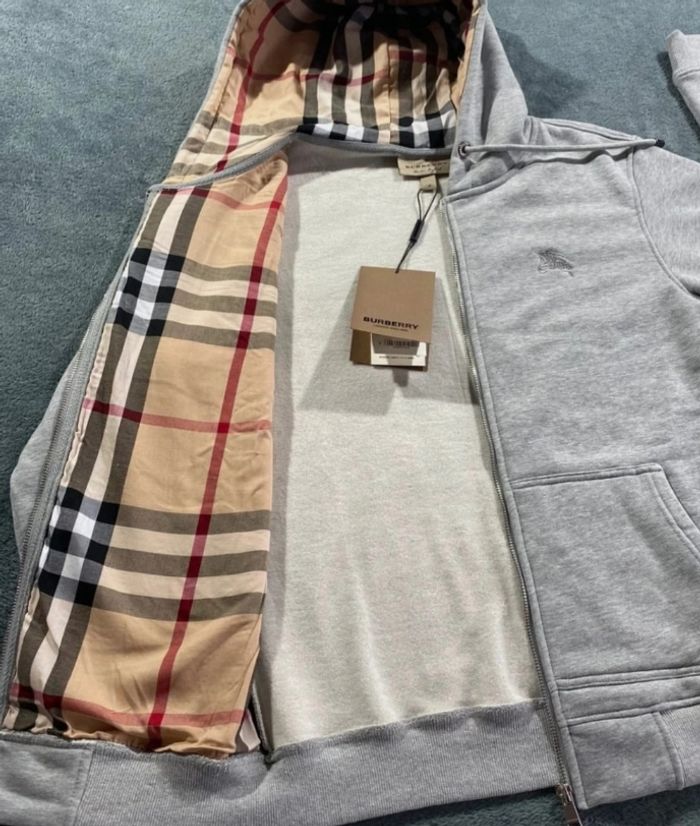 Zip burberry gris - photo numéro 10