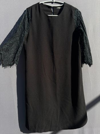 Robe noire manches ajourées Akoz de toi taille M