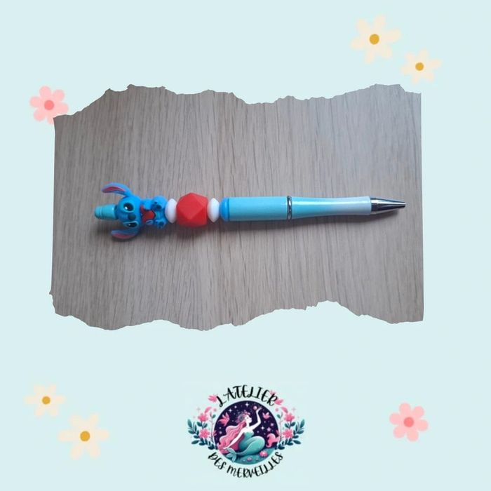 Bic avec perle en silicone disney fleure - photo numéro 14