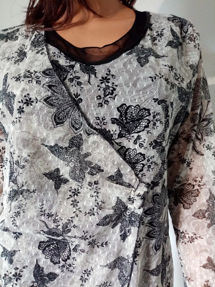 Haut effet dentelle 40 - photo numéro 2