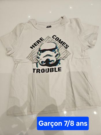 T-shirt 7/8 ans