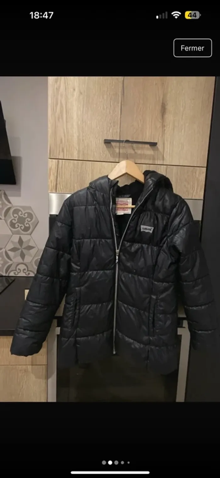 Doudoune d hiver à capuche Lévis 12 ans - photo numéro 2