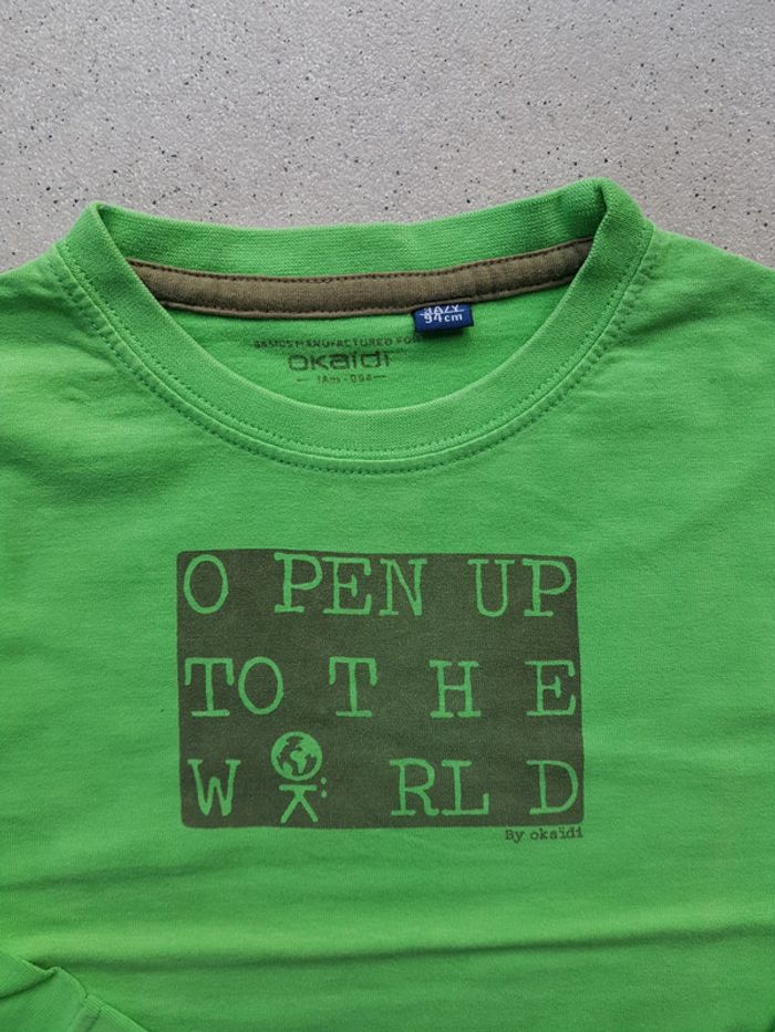 Tee-shirt Okaïdi manches longues 3 ans - photo numéro 2