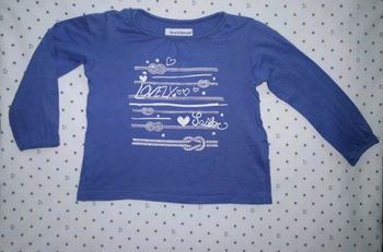 Haut manches longues 3 ans