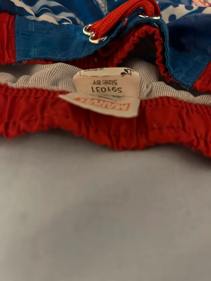 Short / maillot de Bain Spider-Man 8 ans - photo numéro 2