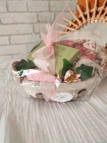 Panier cadeau savon invité