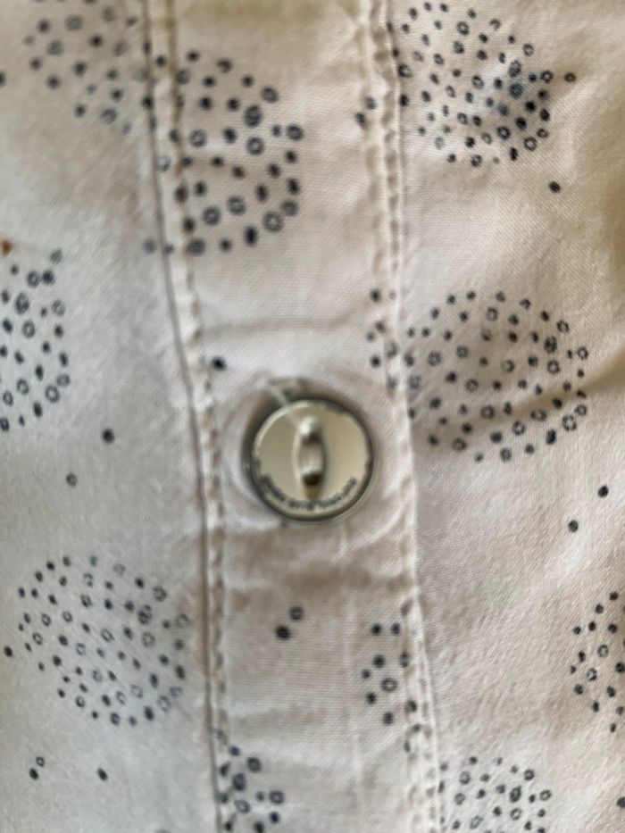 Chemise débardeur Kaporal manche courte taille M blanc à motifs - photo numéro 16
