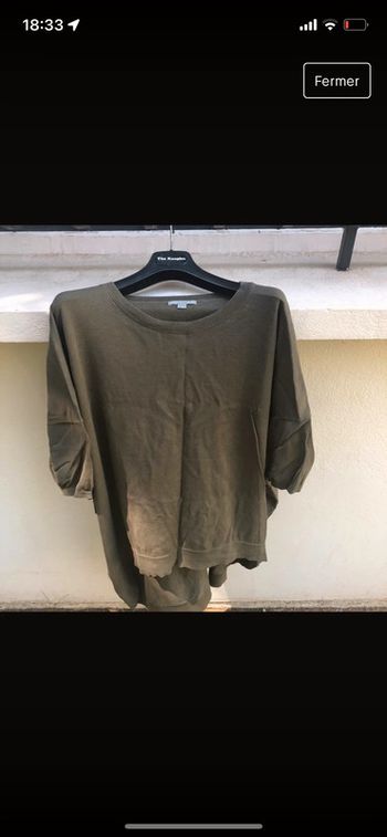 Top/Pull kaki COS taille S