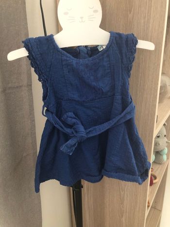 Robe bleu marine été