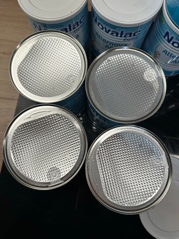 Lot de 6 boîtes de lait Novalac 