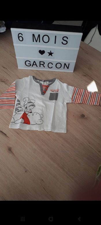 Tee shirt winnie l'ourson