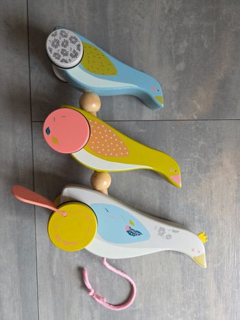 Jeux à tirer Moulin Roty Oies