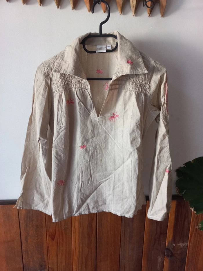 Chemise manches longues