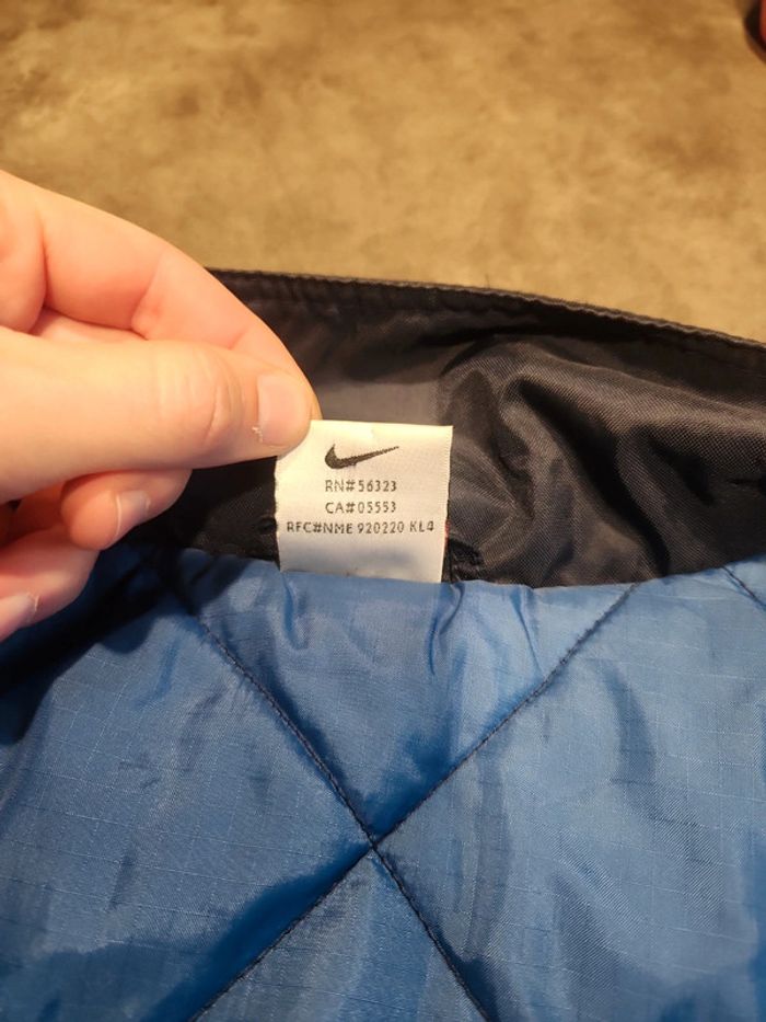 Manteau doudoune bleu marine Nike XL - photo numéro 15