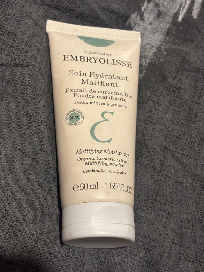 Soin hydratant matifiant