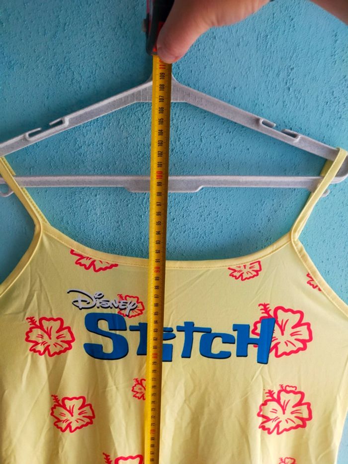 🌸 Robe d’été à bretelles imprimé Stitch – Taille L – Neuve 🌸 - photo numéro 7