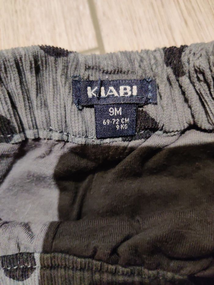 Ensemble Short velours gris - photo numéro 3