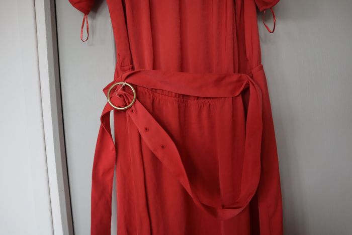 Robe longue corail - Kiabi - L - photo numéro 6