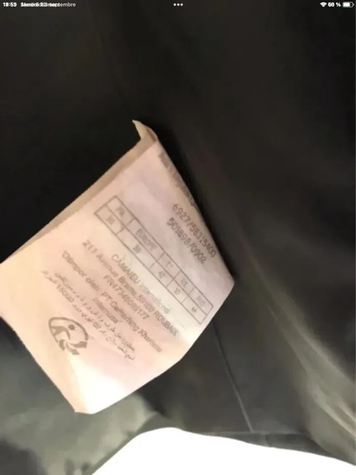 Veste blazer Camaïeu taille 38 - photo numéro 6