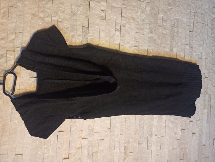 Robe Pull à Capuche Manches Courtes Femme Taille S - photo numéro 5