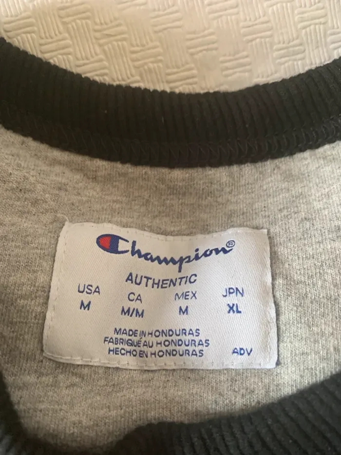 Sweat Champion Noir Classique Taille M - photo numéro 2