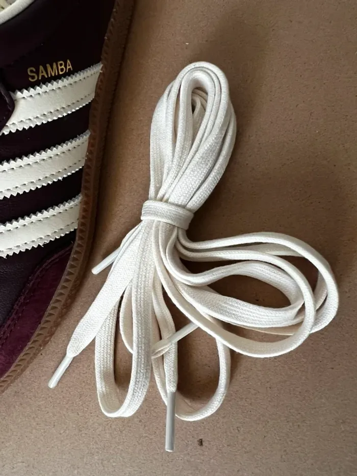 Adidas Samba Maroon Gold Metallic - photo numéro 8